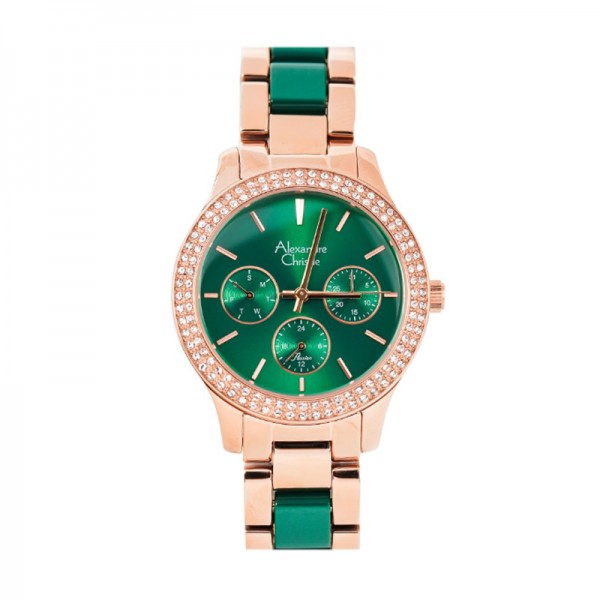 Alexandre Christie AC 2914 Rosegold Green BFBRGGN